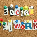 Social Network pinned on noticeboard