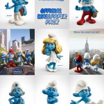 official wallpaper pack smurf movie