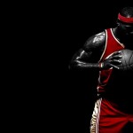 LeBron James Darkness for 1920 x 1200 widescreen